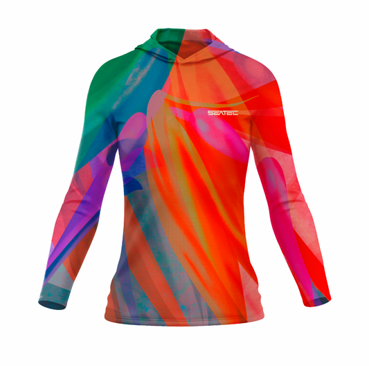 WOMEN'S SPORT TEC | BIRD OF PARADISE | HOODED
