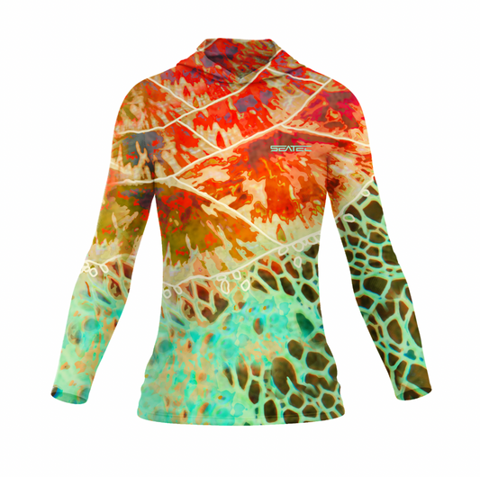 WOMEN'S SPORT TEC | SEA TURTLE | HOODED