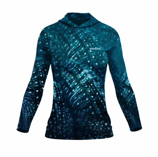 WOMEN'S SPORT TEC | WHALE SHARK | HOODED